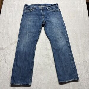 Polo Ralph Lauren Mens 38x32 (31.5) Denim Boot Cut Blue 867 Jeans Classic Y2K